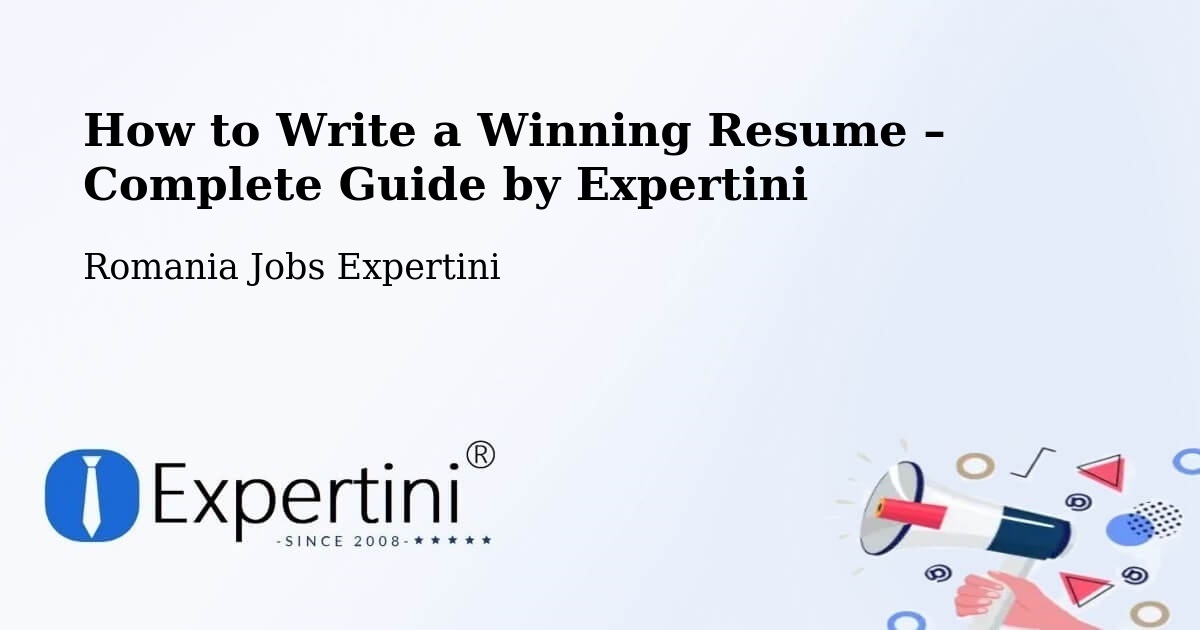 Resume Writing Guide for Job Seekers – Dobrun - Dobrun, Romania Jobs Expertini